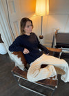 Tea wool sweater - Navy