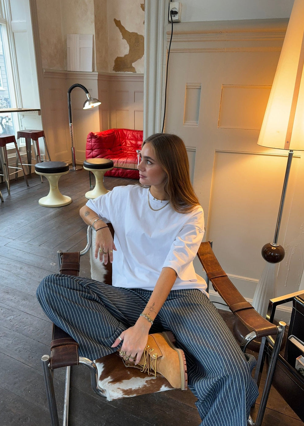 Zinnia oversized t-shirt - White