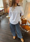 Zinnia oversized t-shirt - White