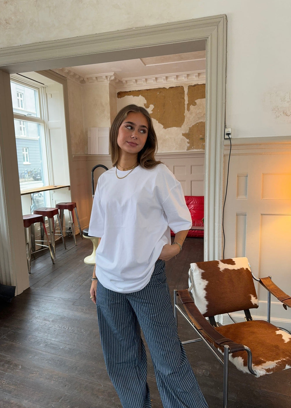 Zinnia oversized t-shirt - White