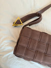 Prague woven bag - Brown
