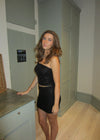 Jolie sequin tube top - Black