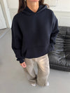 "Urban Civic" oversized hoodie - Navy