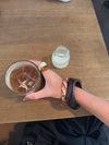 Lykke chunky bracelet – Brown
