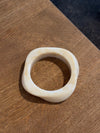 Lykke chunky bracelet – Cream white