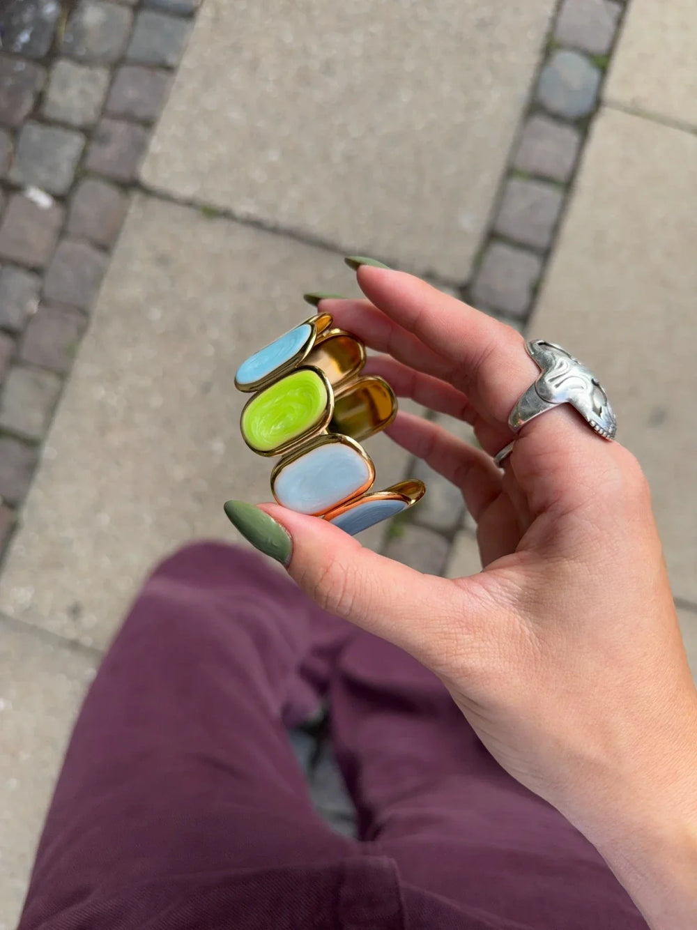 Bubba bracelet - Blue/green
