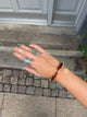 Tamira bracelet - Brown/gold