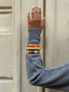 Neva bracelet - Gold/pink/purple