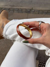 Elvina Bracelet - Dark Brown/Gold