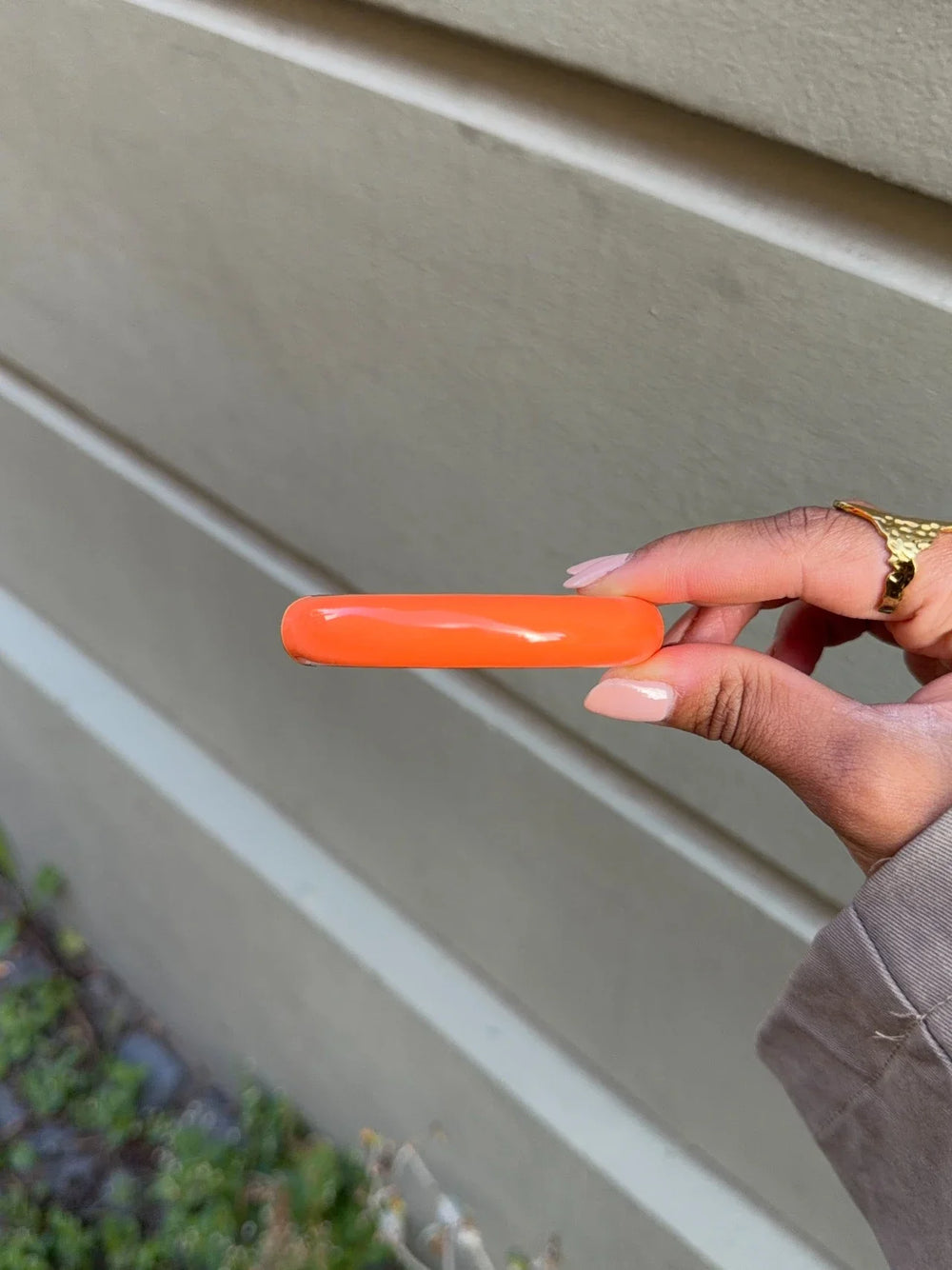 Tamira bracelet - Orange/gold