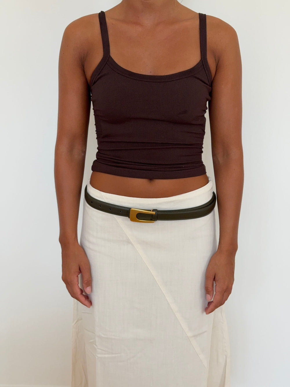 Edge belt - Dark green/gold