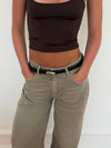 Core belt - Black/silver