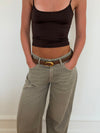 Earth belt - Brown/gold