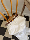 Forma belt - Brown/gold