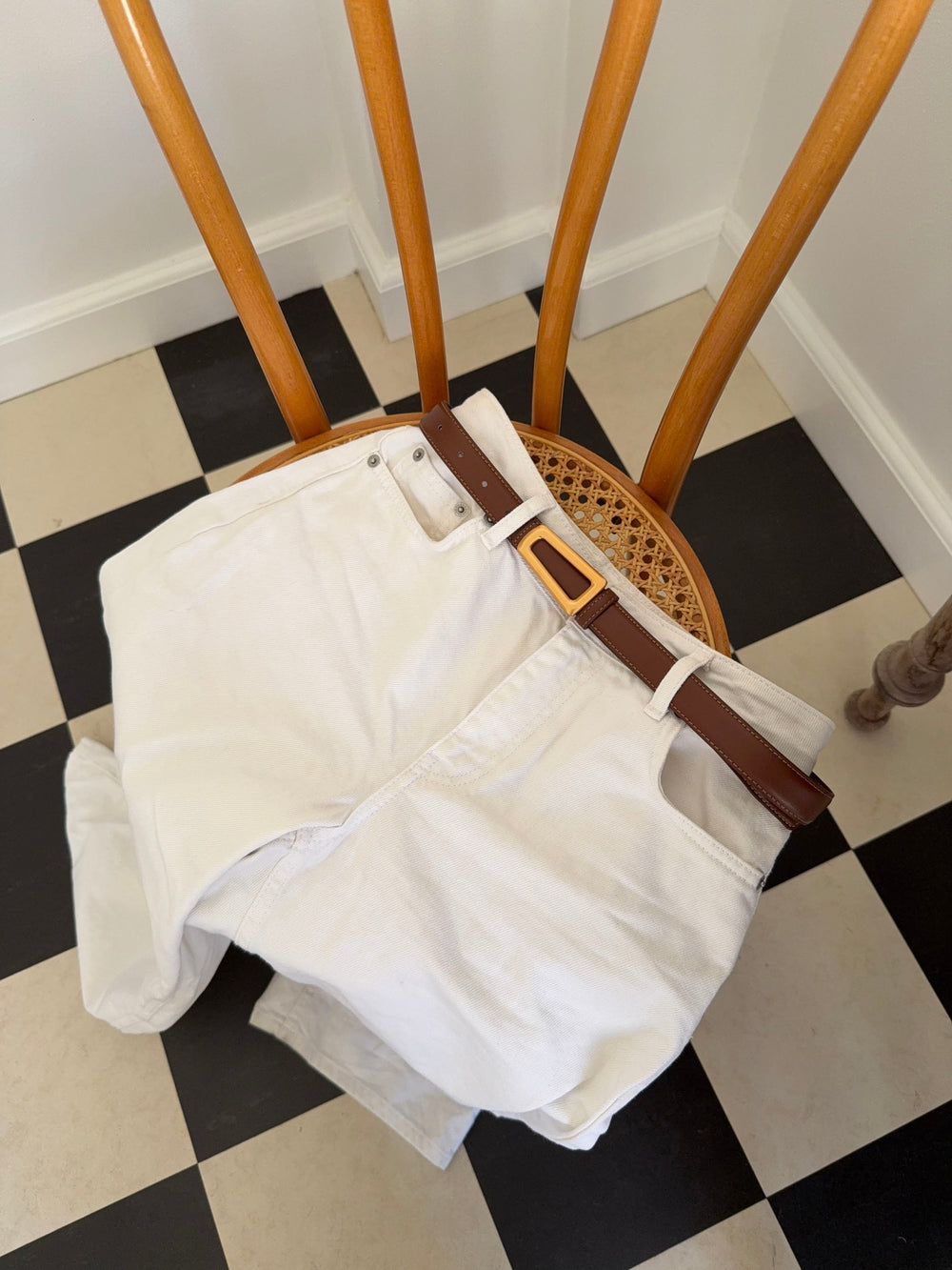 Luce belt - Brown/gold