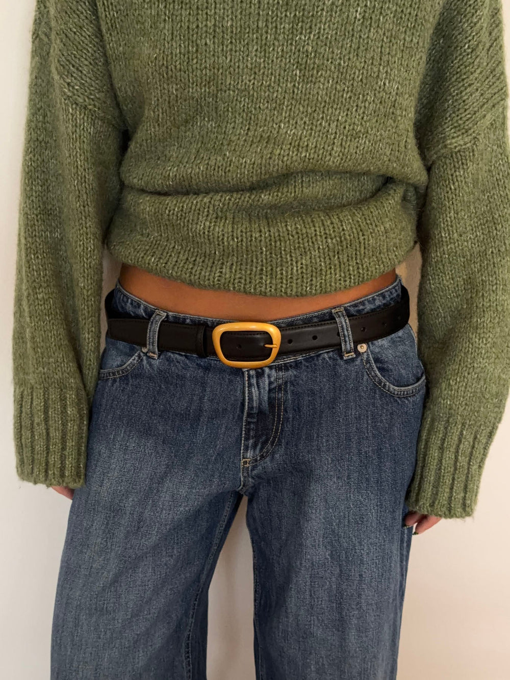 Heritage belt – Black/gold