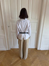 Noble belt- Black/silver