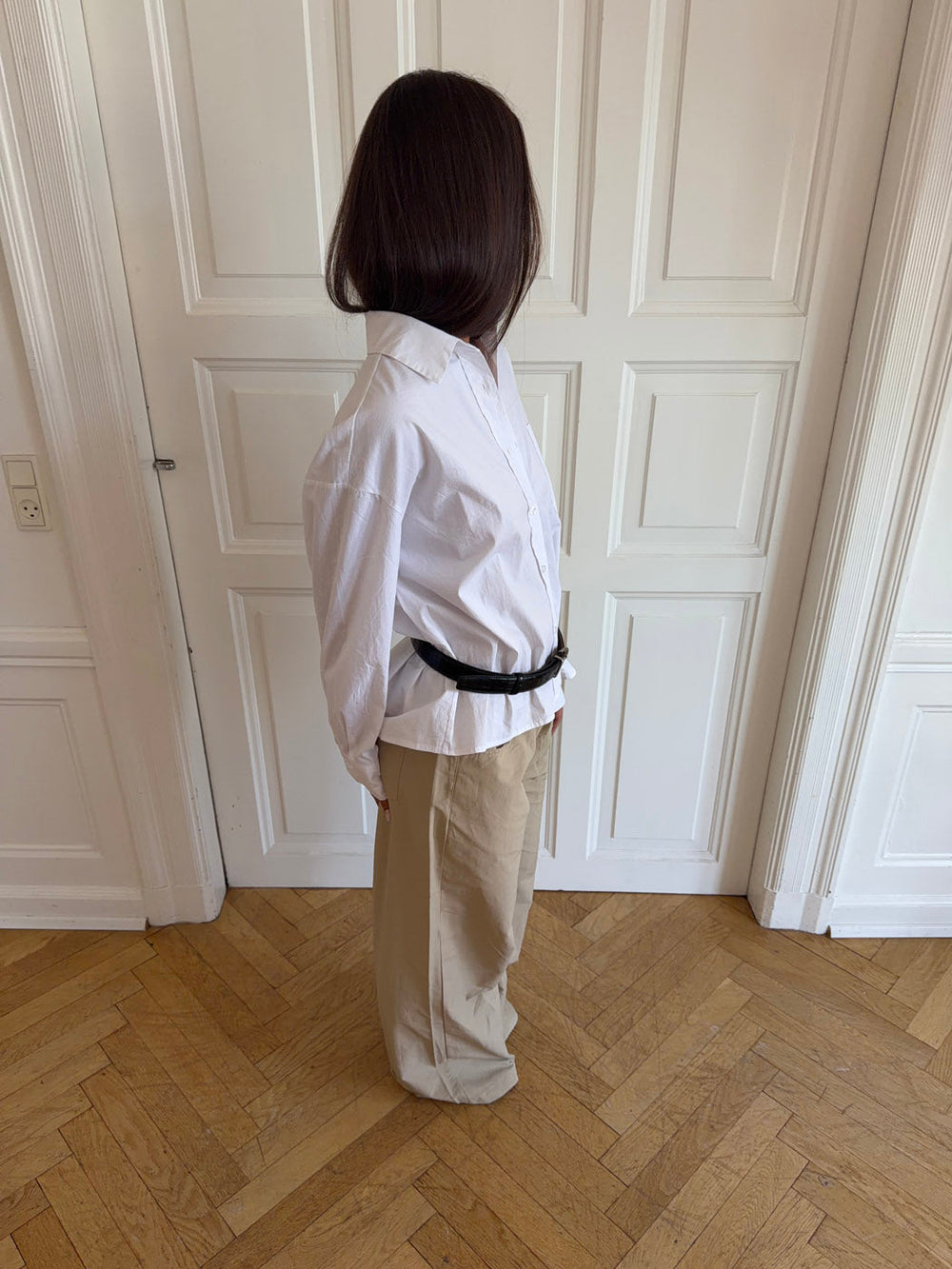 Noble belt- Black/silver