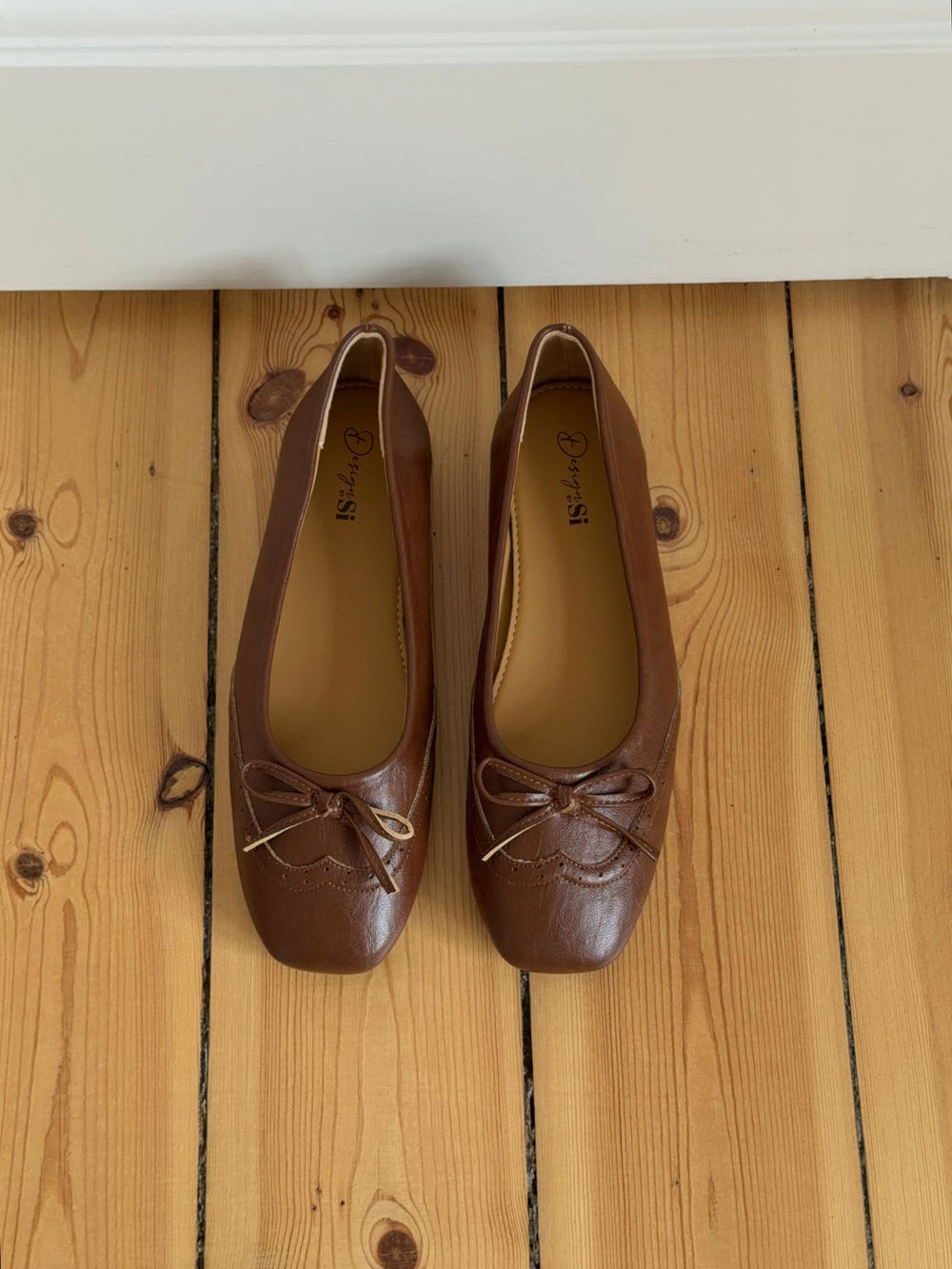 Waverly ballerina - Cognac