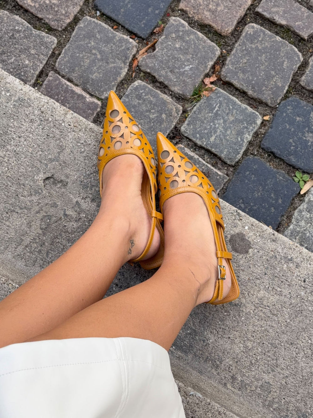 Embla ballerina - Curry yellow