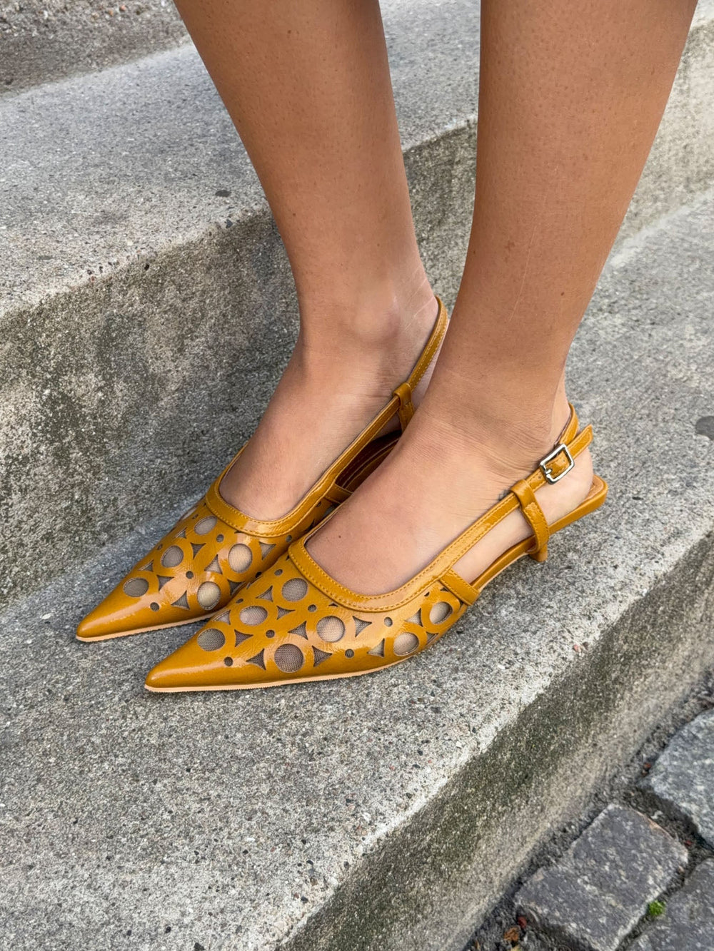Embla ballerina - Curry yellow