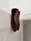Cossetta ballerina with ridges - Dark brown