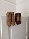 Yuna ballerina with heel - Beige