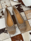Elowia ballerina with bow - Taupe