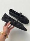 Flotana ballerinas – Black