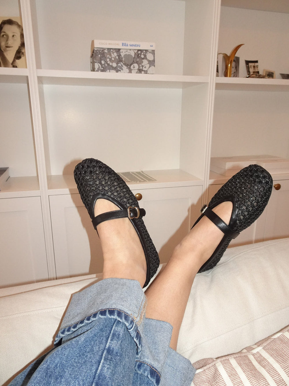 Flotana ballerinas – Black