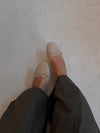 Fione suede ballerinas – Beige