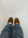 Gina ballerinas in suede - Brown