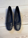 Eline ballerinas with detailing – Dark navy
