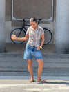 Linda bermuda shorts - Blue denim