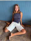 Cilena bermuda shorts - White