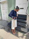 Cilena bermuda shorts - White