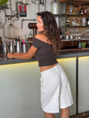Cilena bermuda shorts - White