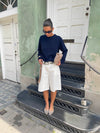 Cilena bermuda shorts - White