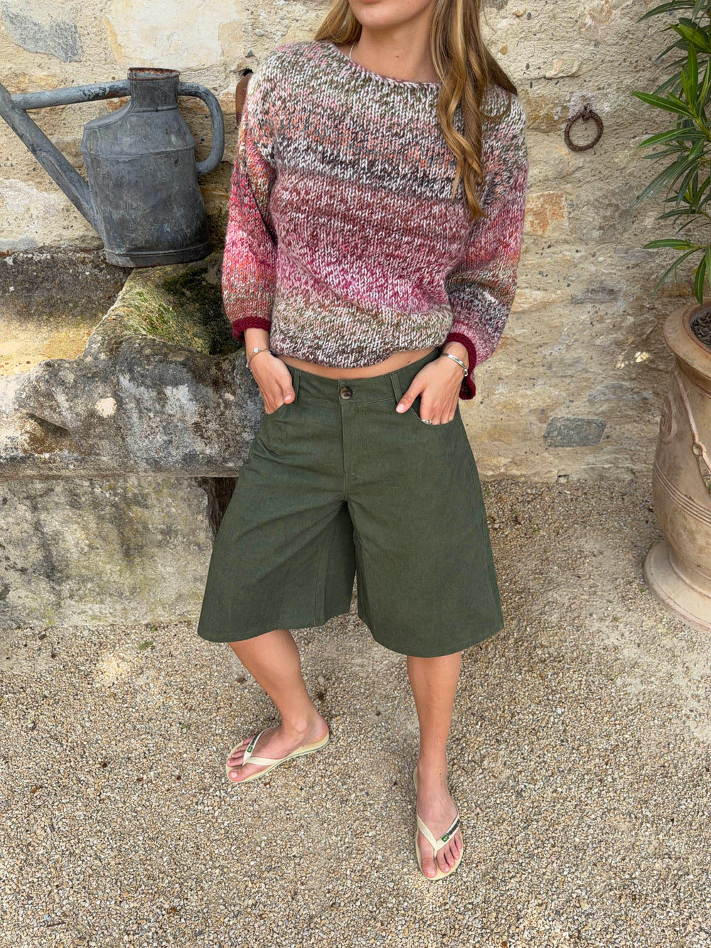 Vippa bermudashorts - Green