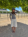 Cassidy bermuda shorts - White