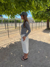 Cassidy bermuda shorts - White