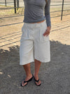 Cassidy bermuda shorts - White