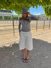 Cassidy bermuda shorts - White