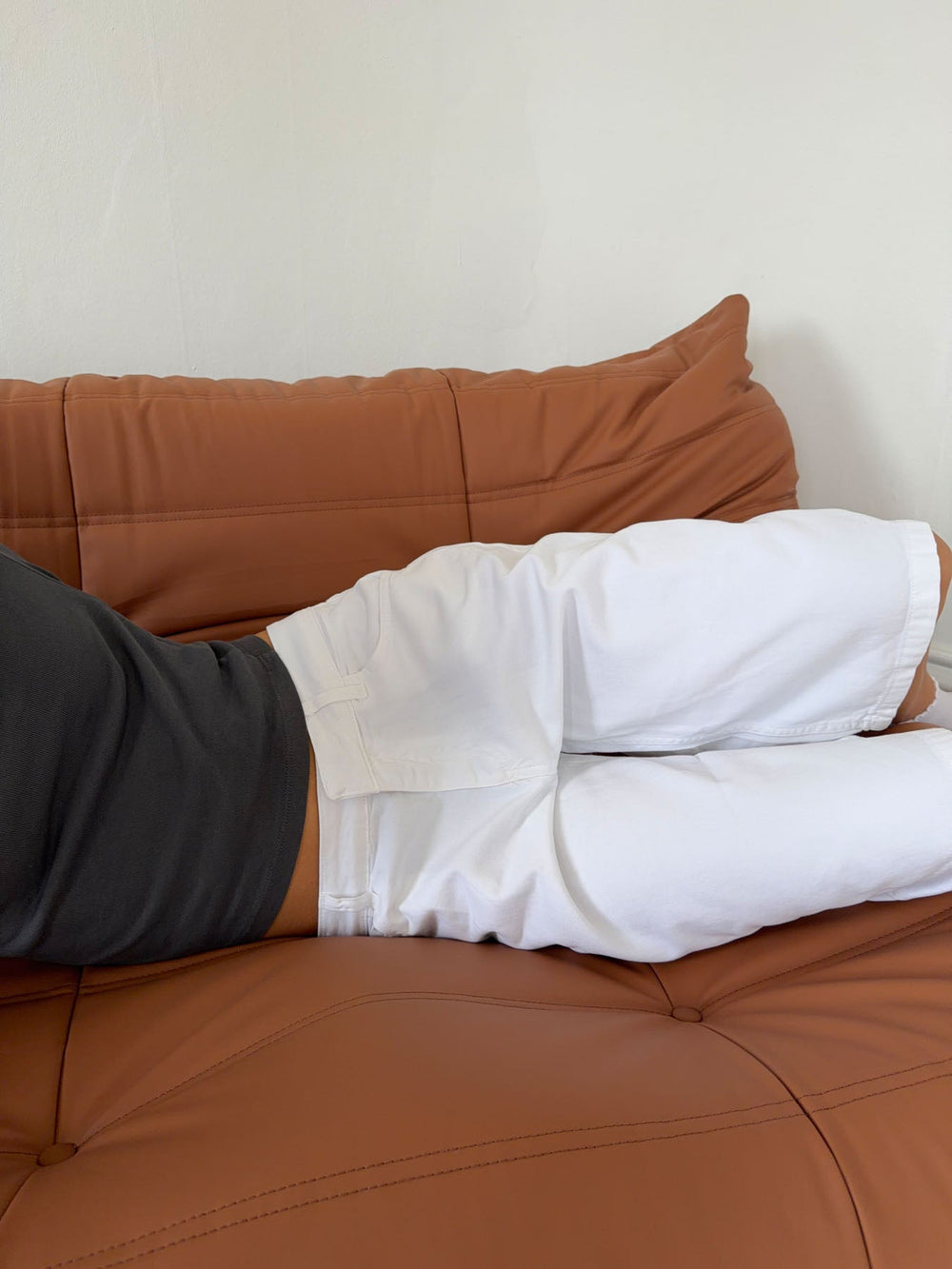 Ragna bermuda shorts - White