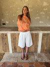 Thaliana bermudashorts  - White