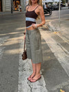 Nayaly bermuda shorts – Khaki