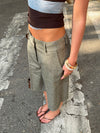Nayaly bermuda shorts – Khaki