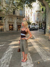 Nayaly bermuda shorts – Khaki
