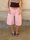 Stova bermuda shorts - Baby pink