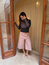 Inga bermuda shorts - Light pink
